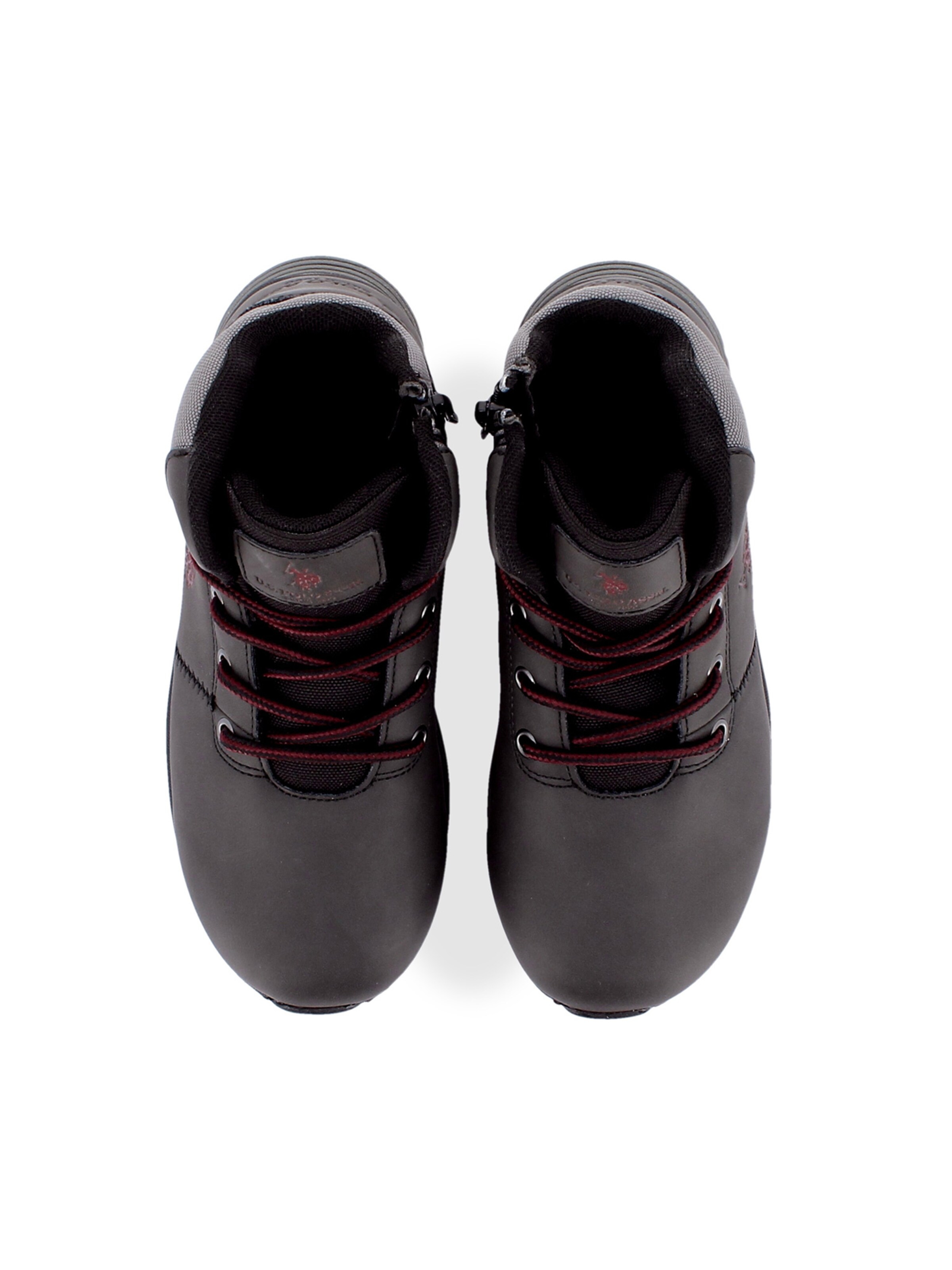 US POLO ASSN. Laarzen 'Carter' in Grijs: bovenkant