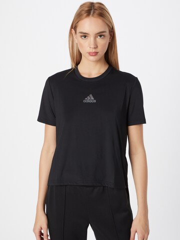 ADIDAS SPORTSWEAR Sportshirt in Schwarz: predná strana