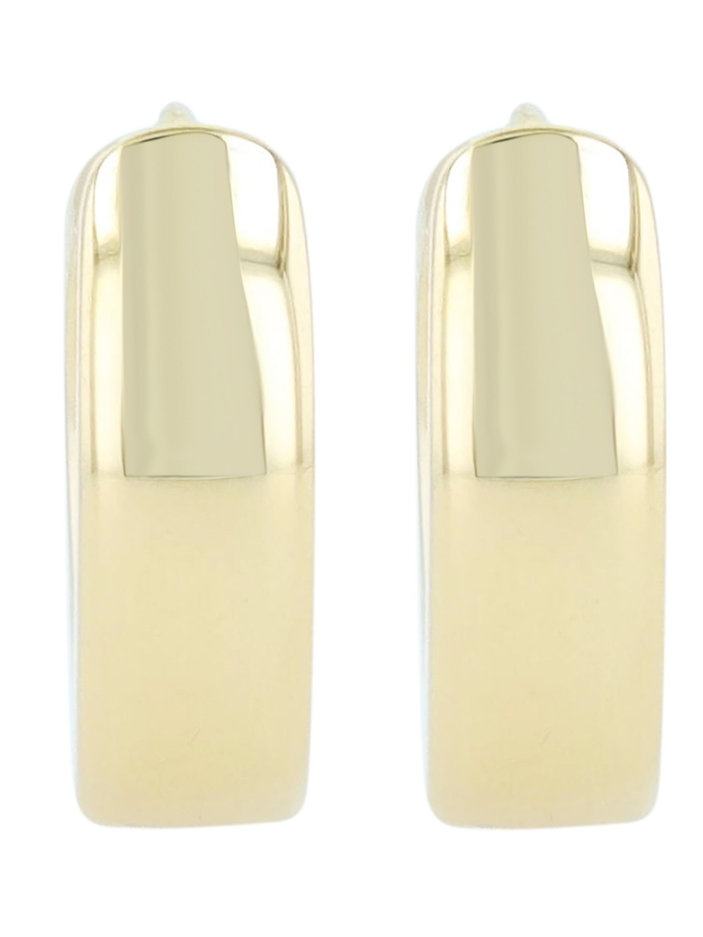 Akzent Earrings '"Maithe" aus 925 Sterlingsilber, rhodiniert, langlebig' in Gold: front