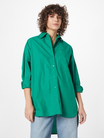 Camicia da donna di The Jogg Concept in verde: frontale