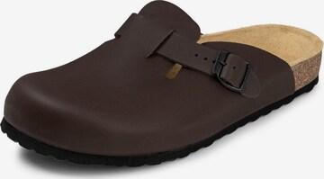 VITAFORM Clogs in Bruin: voorkant