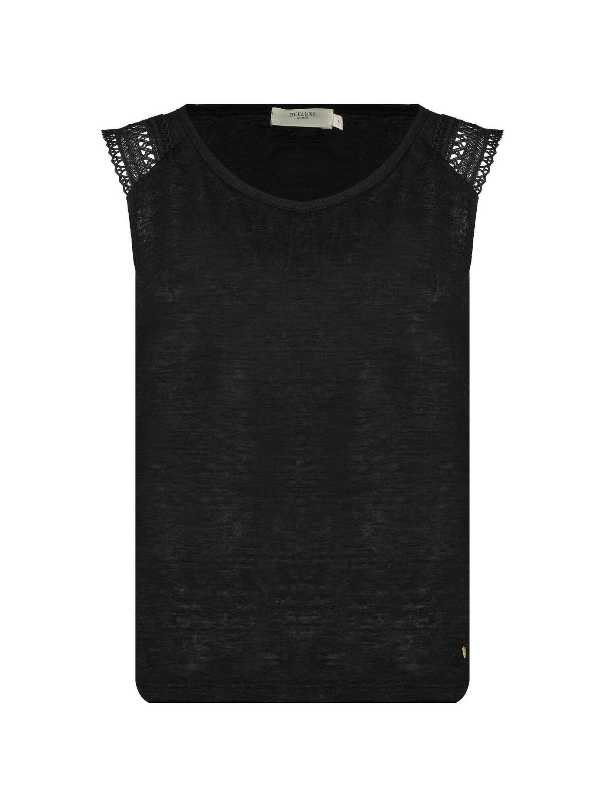 Deeluxe Top 'Sally' in Schwarz: Vorderseite