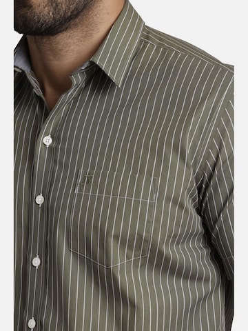 Jan Vanderstorm Comfort fit Button Up Shirt 'Perttu' in Green