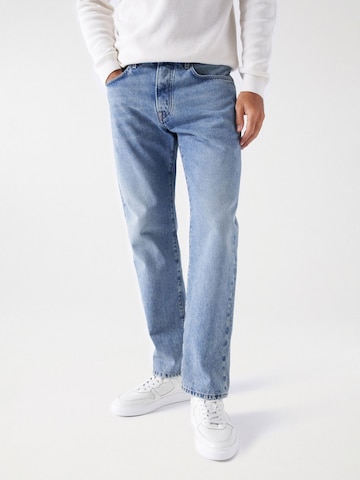 Salsa Jeans Regular Jeans in Blauw: voorkant