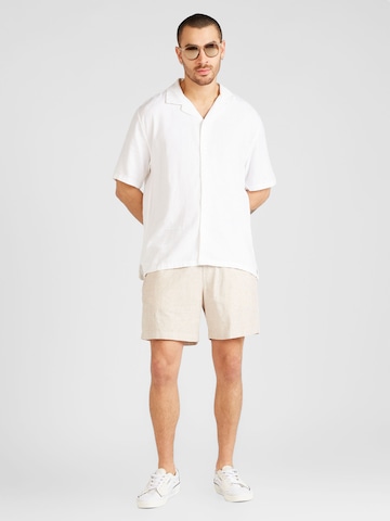 Abercrombie & Fitch Regular fit Overhemd in Wit