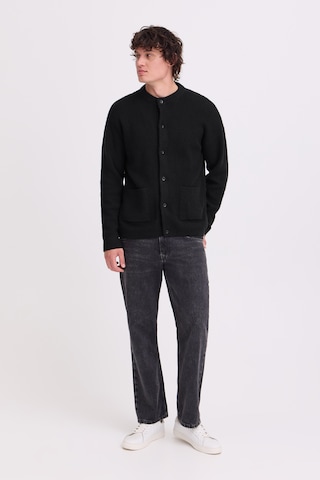 BLEND Knit Cardigan 'BHBOS' in Black
