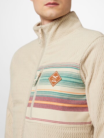 Iriedaily Athletic fleece jacket 'Vintair' in Beige