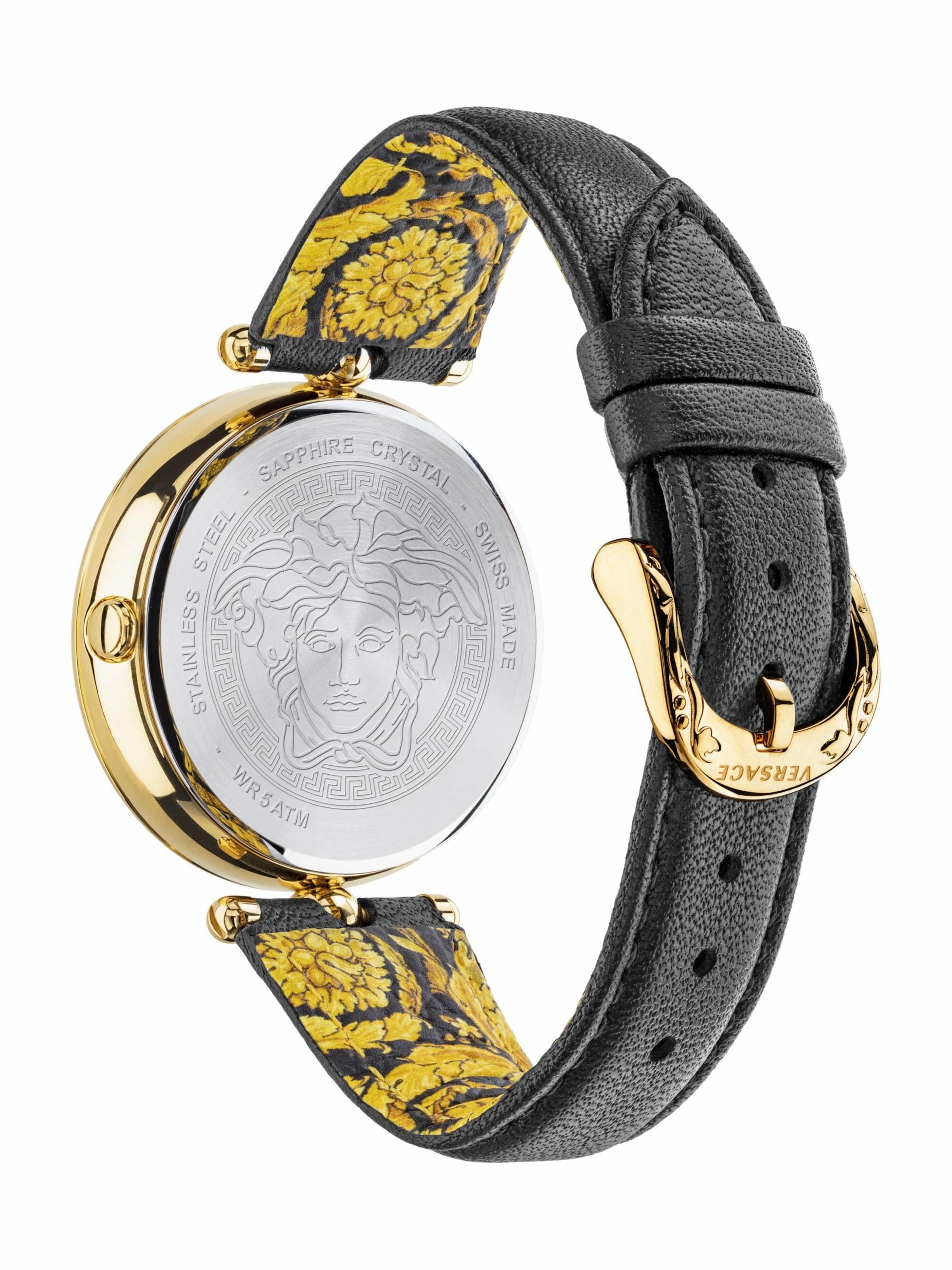 VERSACE Analog watch in Black