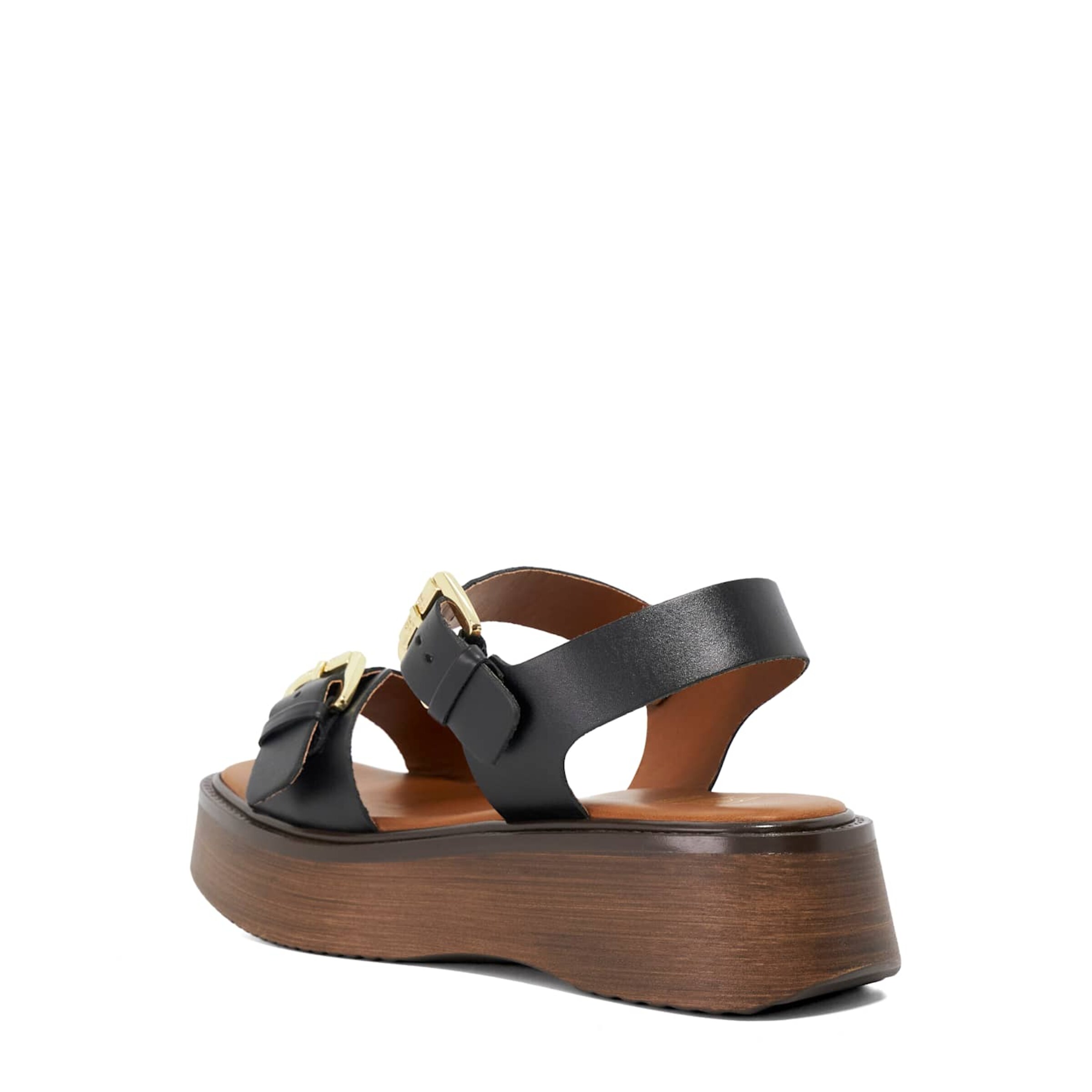 Dune LONDON Sandaal 'Luno' in Zwart