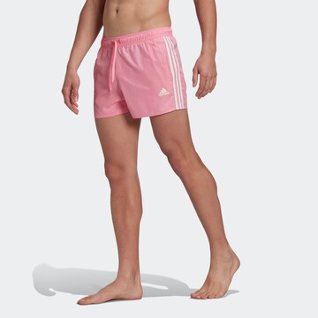 ADIDAS SPORTSWEAR Swimming Trunks in Pink: front