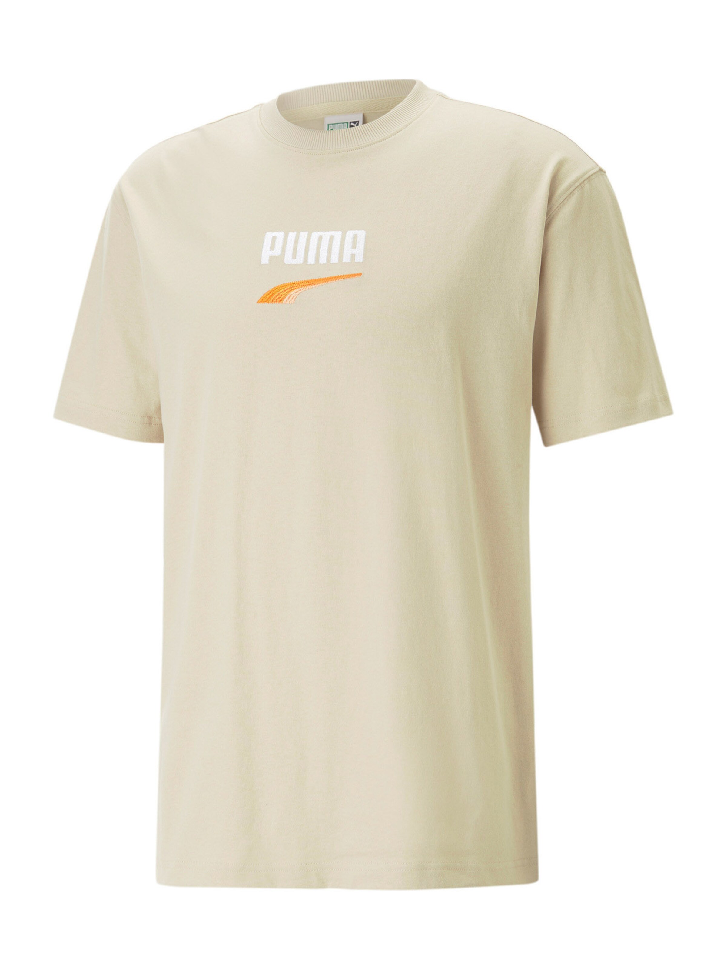 T-Shirt fonctionnel 'Downtown' PUMA en beige : devant