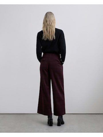 Wide leg Pantaloni di Scalpers in rosso
