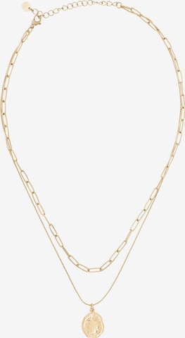 Chaîne 'Steel - Raw Coll' A&C Oslo – Nordic Design Jewellery en or : devant