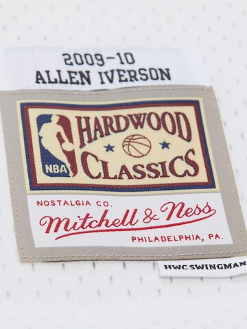 Mitchell & Ness Trikot 'Philadelphia 76ers Allen Iverson 2009/10' in Weiß