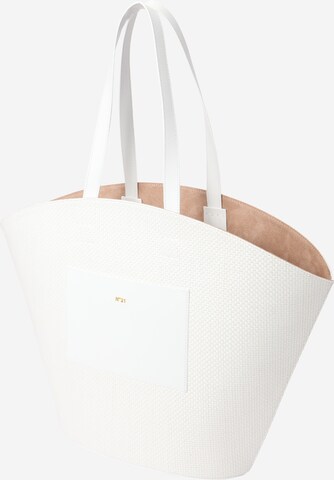 N°21 Shopper in White