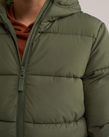 WE Fashion Демисезонная куртка в Зеленый