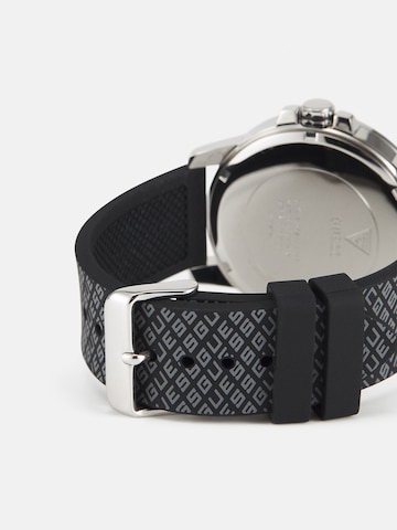 juoda GUESS Analoginis (įprasto dizaino) laikrodis 'COUPE'