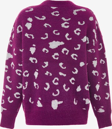 ebeeza Sweater in Purple
