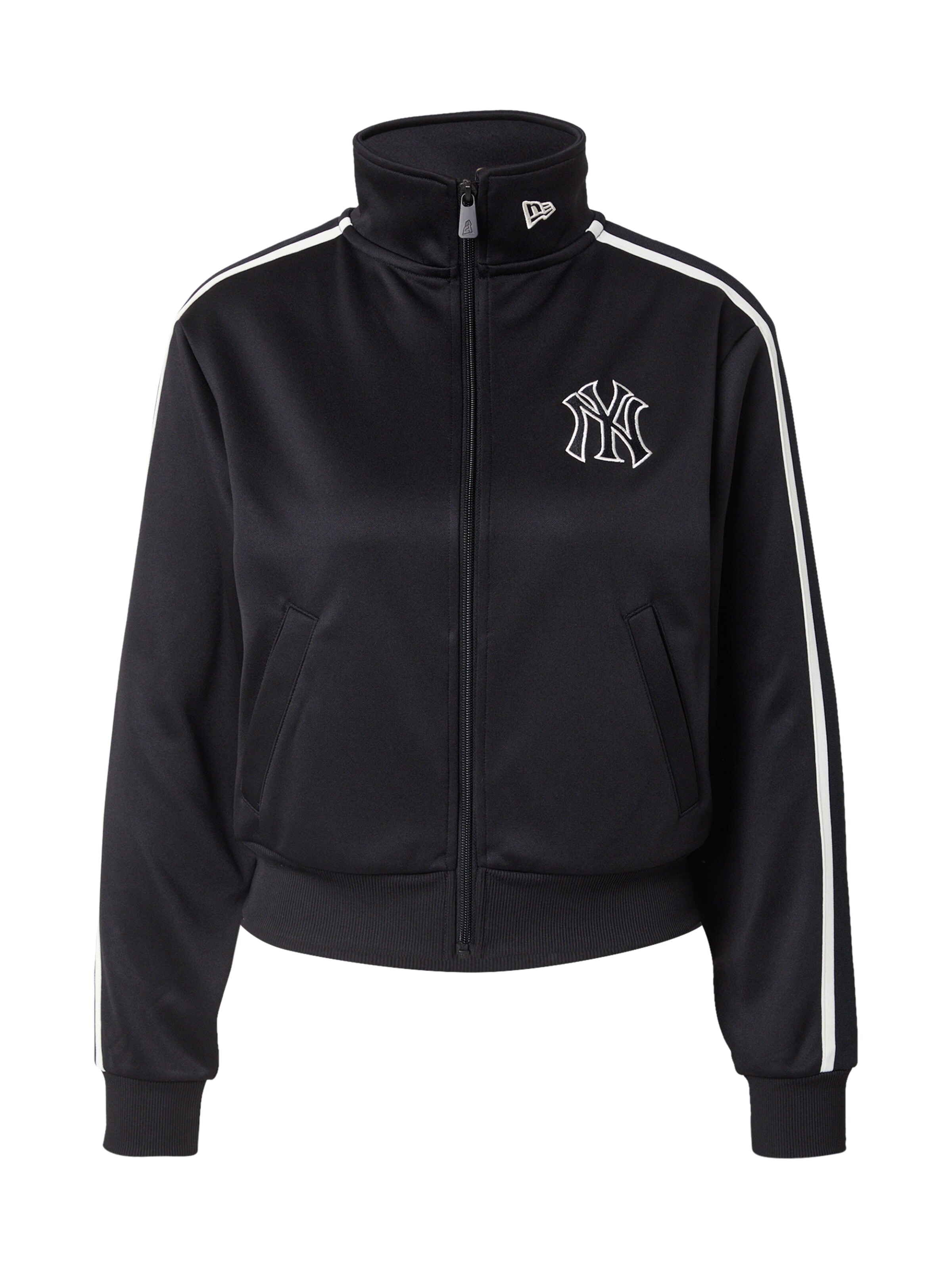 Veste de survêtement 'NEYYAN' NEW ERA en noir : devant