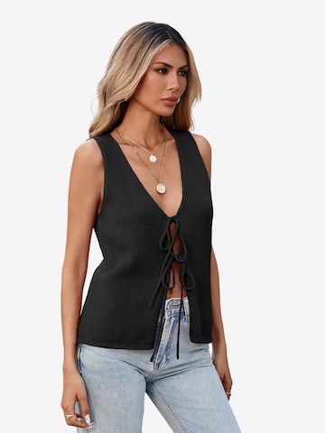 Imily Bela Πλεκτό γιλέκο σε μαύρο