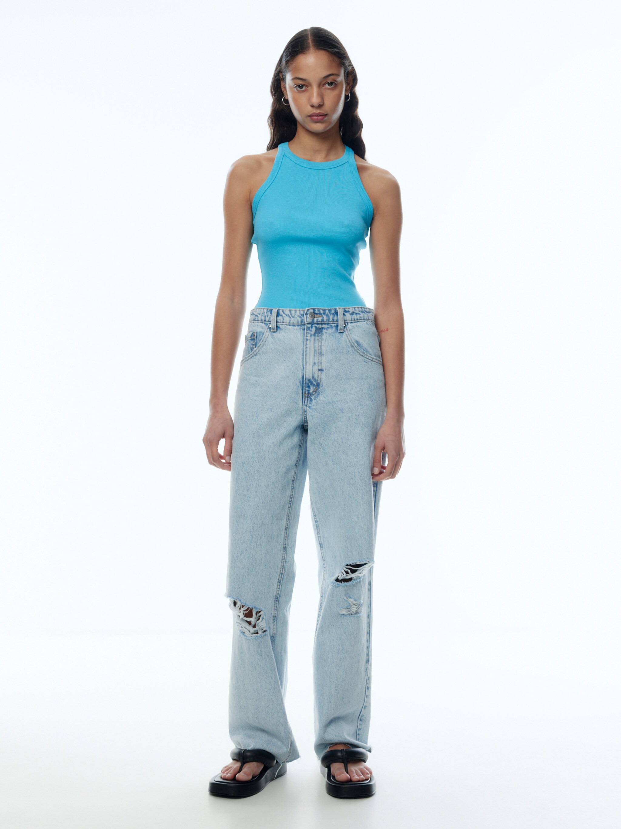 EDITED Producten Top 'Orelia' Blauw