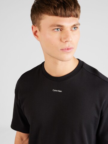 Calvin Klein Tričko 'NANO' – černá