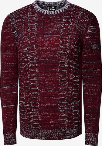 Rusty Neal Trui in Rood: voorkant