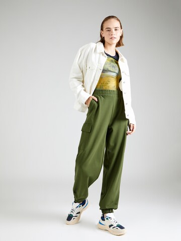 Fransa Slim fit Cargo trousers 'Lano' in Green