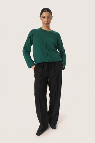 Pull-over 'Spina' SOAKED IN LUXURY en vert