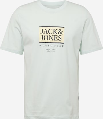 JACK & JONES Tričko 'LAFAYETTE' – modrá: přední strana