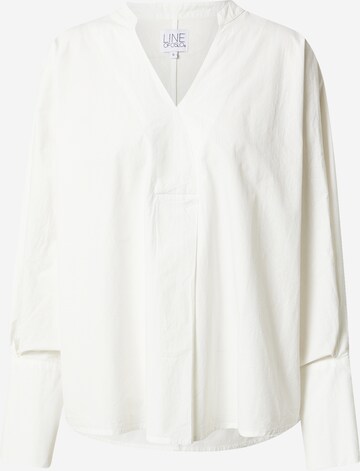 Line of Oslo Blouse 'Grace' in Wit: voorkant