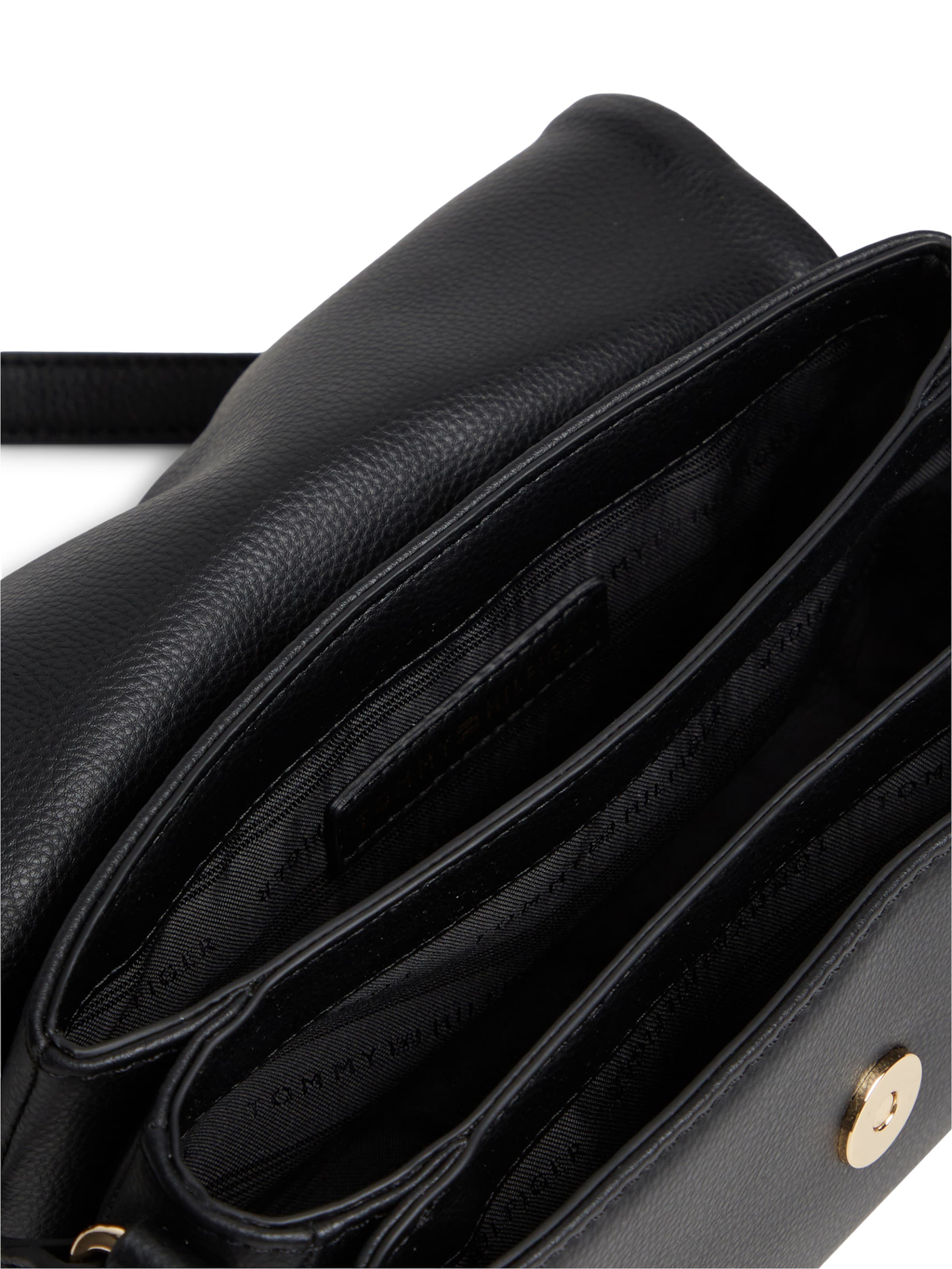 Borsa a tracolla di TOMMY HILFIGER in nero