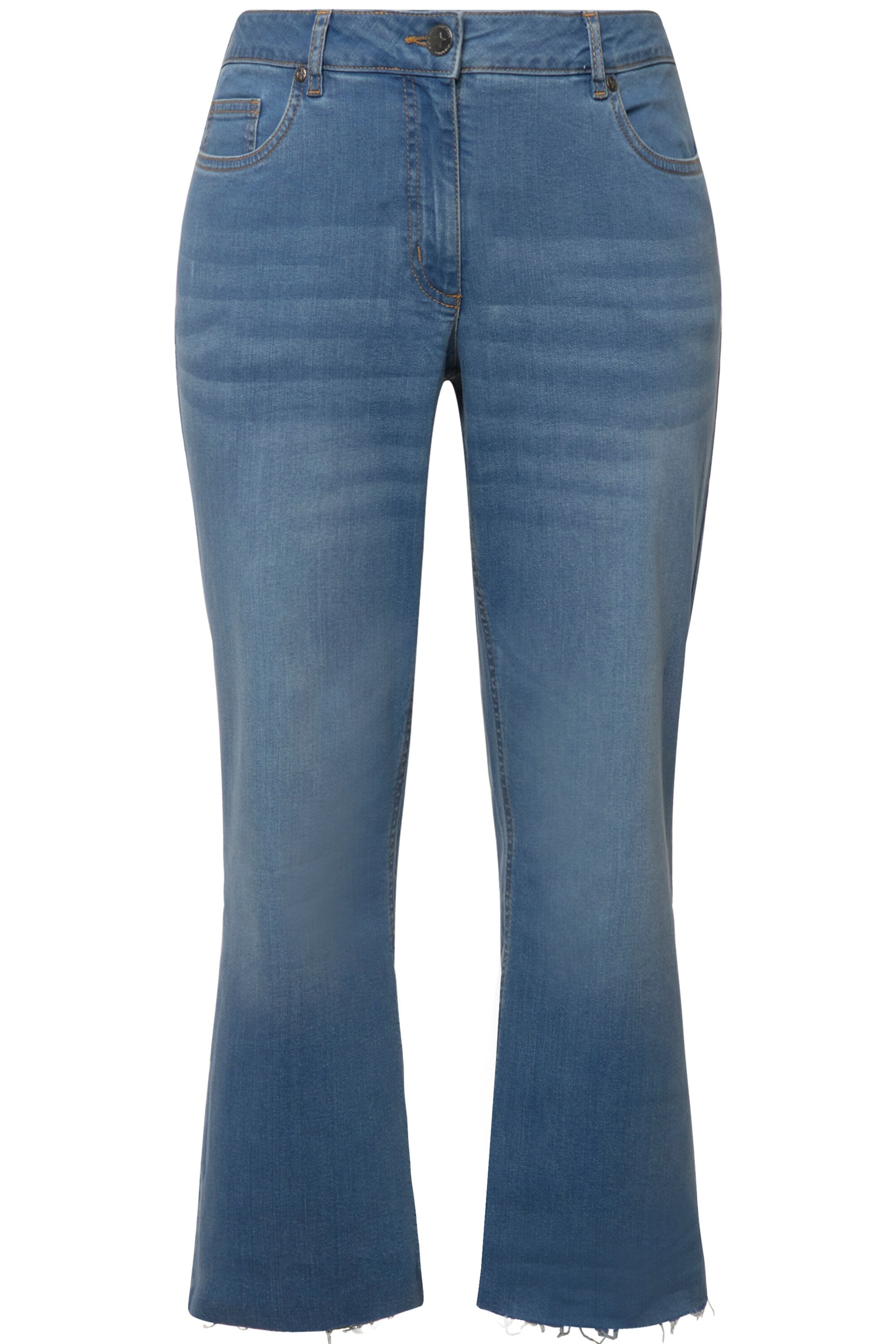 Angel of Style Flared Jeans in Blau: Vorderseite