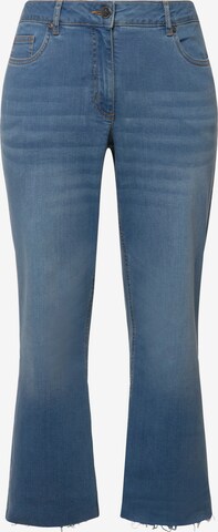 Angel of Style Flared Jeans in Blue: front