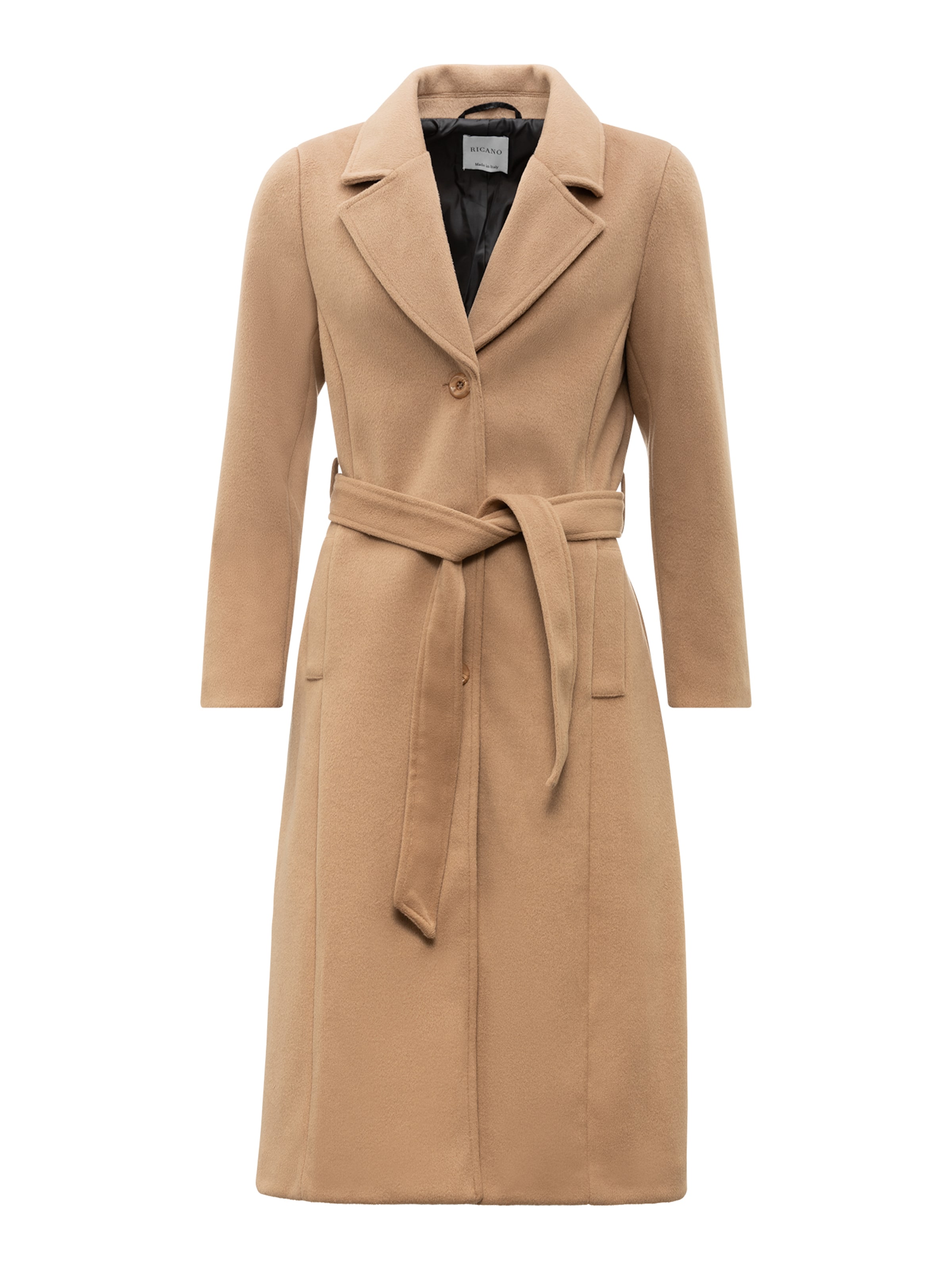 RICANO Mantel 'Rosana' in Braun: Vorderseite