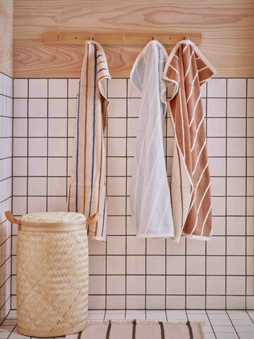 OYOY LIVING DESIGN Towel 'Raita' in Brown