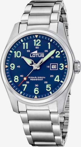Lotus Analogové hodinky 'Date watch Minimalist For Him' – modrá: přední strana