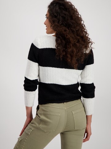 monari Gebreid vest in Zwart