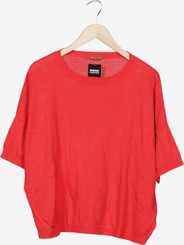 UNITED COLORS OF BENETTON Pullover M in Rot: Vorderseite