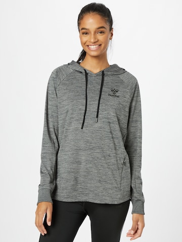 Hummel Athletic Sweatshirt 'Selby' in Grey: front