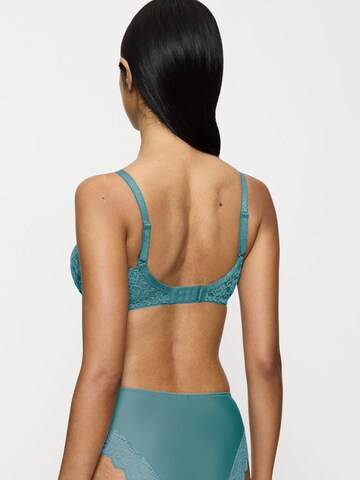 TRIUMPH Bügelloser BH ' Amourette ' in Blau