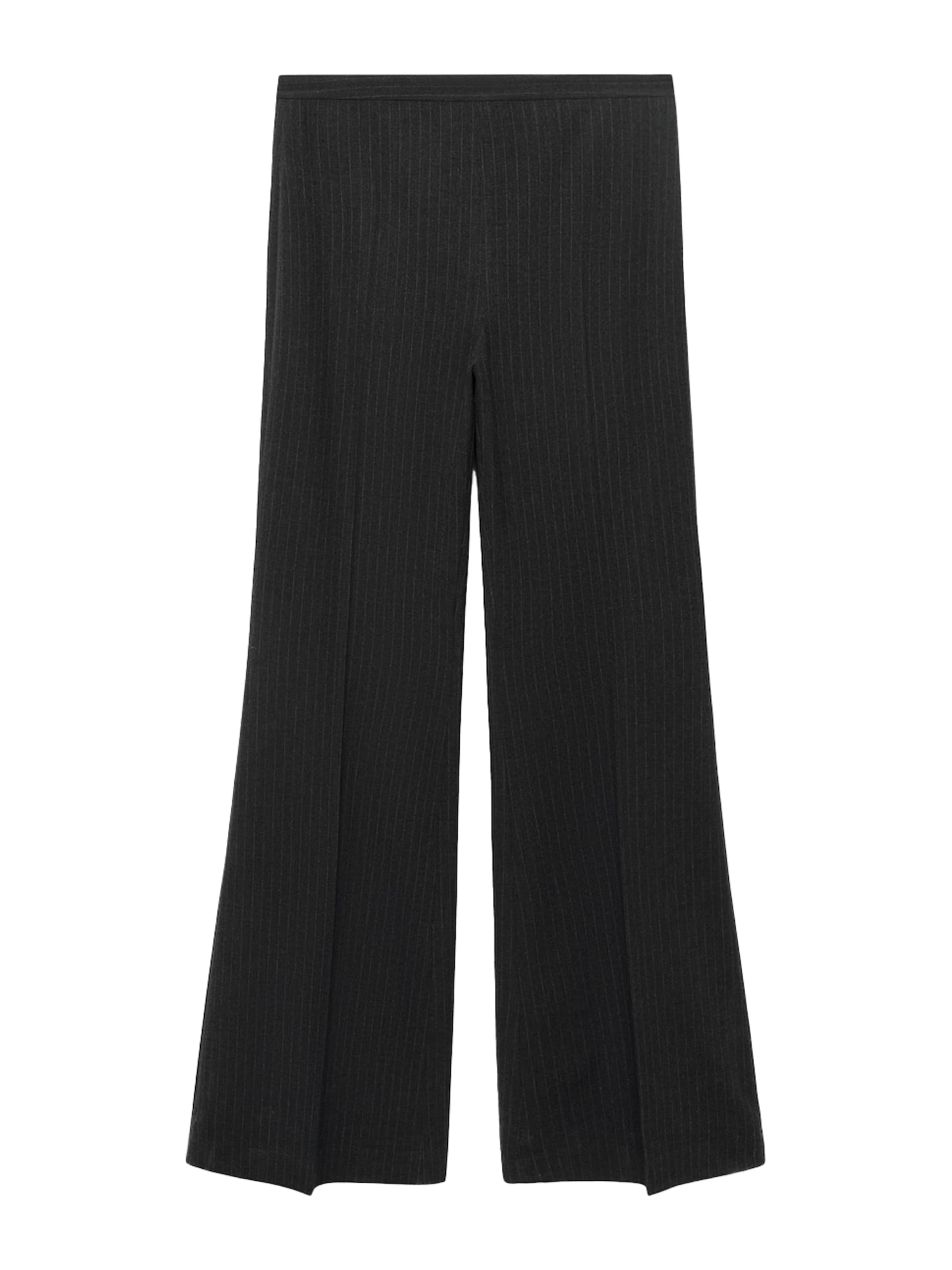 MANGO Широки крачоли Панталон с набор 'Irise' в сиво: отпред