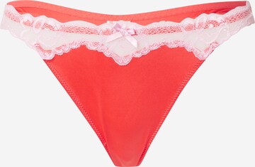 Hunkemöller Stringi w kolorze czerwony: przód