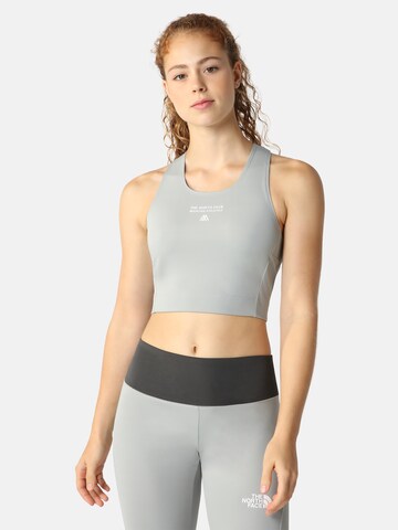 THE NORTH FACE - Top deportivo en gris: frente