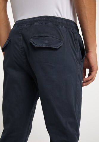 MO Slimfit Chinohose in Blau