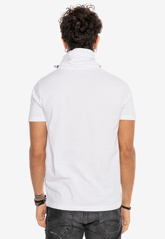 Redbridge T-Shirt 'Sunnyvale' in Weiß