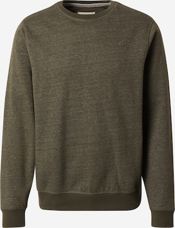 BLEND Sweatshirt in Green: front