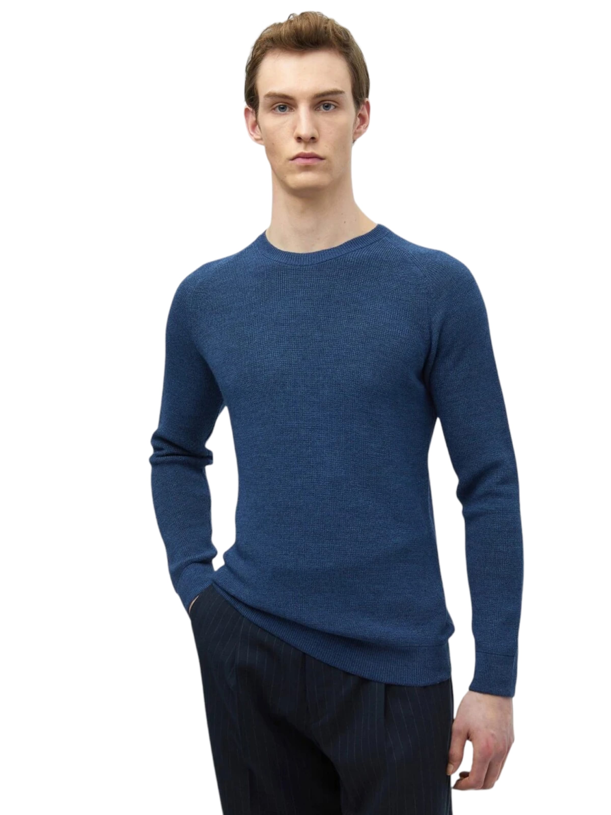 Ramsey Sweater in Blue: front