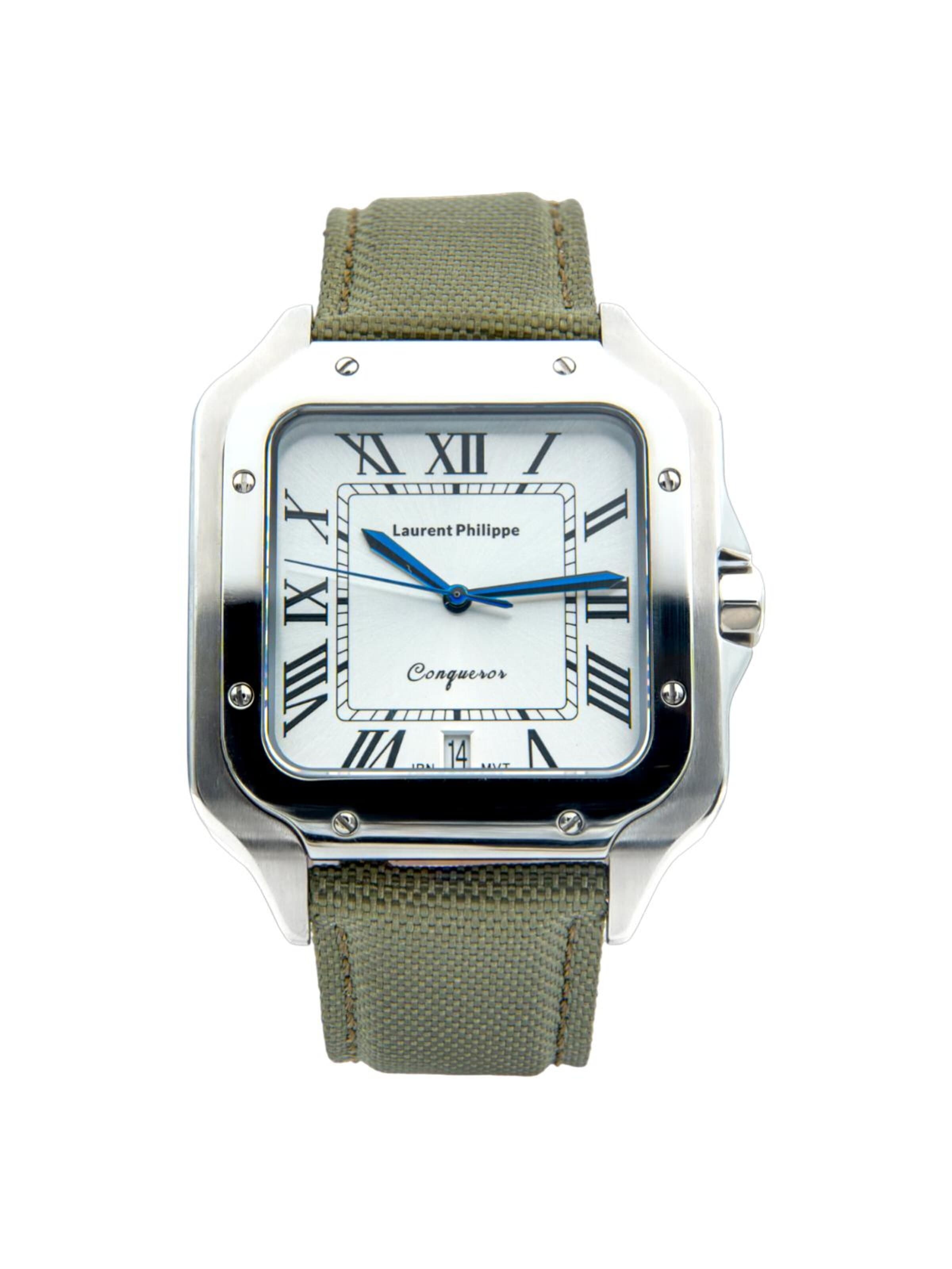 Laurent Philippe Analogt ur 'Koh-I-Noor – Verde Armato' i grøn: forside