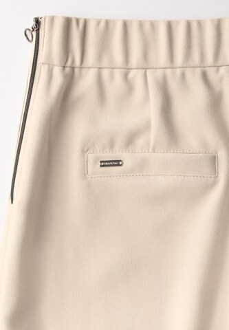 STREET ONE Wide Leg Hose in Beige